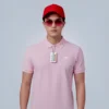 Pink Quizas-Dry fit Polo Shirt