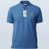 baby blue Quizas-Dry fit Polo Shirt