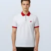 Red Collar Quizas-HoneyCombed  Polo Shirt