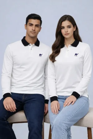 Blue Collar Quizas-HoneyCombed  Polo Shirt