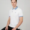 Baby Blue Collar Quizas-HoneyCombed  Polo Shirt