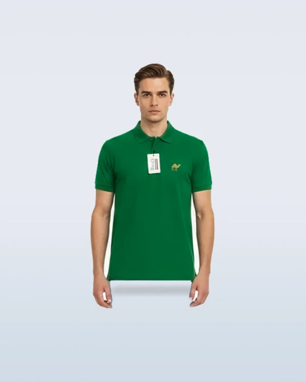 Green Quizas-Dry fit Polo Shirt
