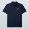 navy blue Quizas-Dry fit Polo Shirt