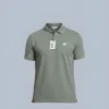 Gray Quizas-Dry fit Polo Shirt