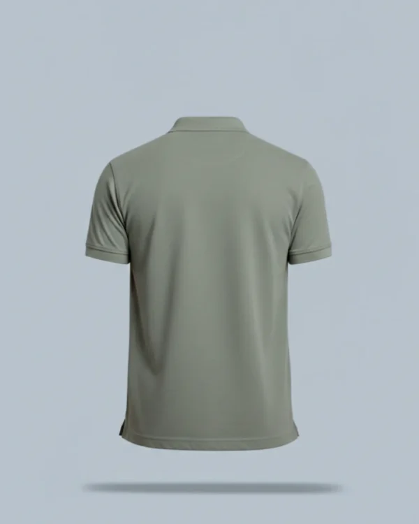 Gray Quizas-Dry fit Polo Shirt