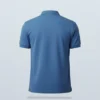 baby blue Quizas-Dry fit Polo Shirt