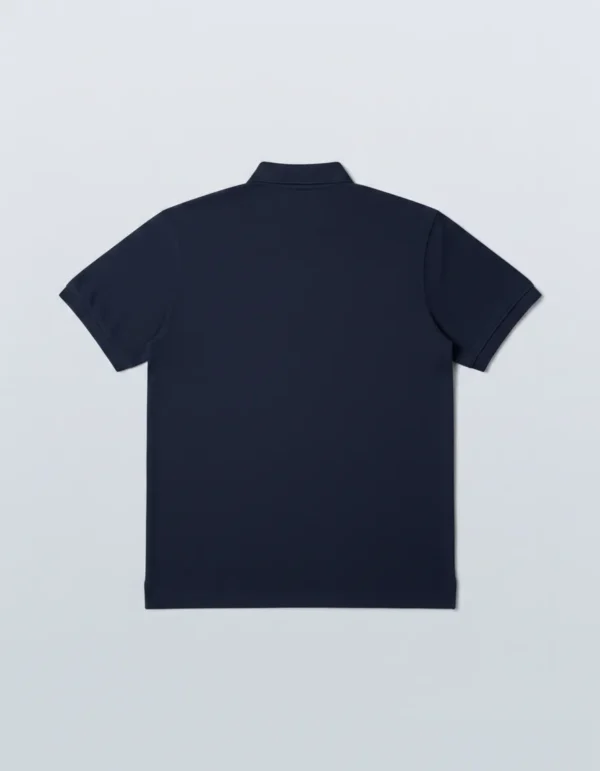 navy blue Quizas-Dry fit Polo Shirt