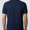navy blue Quizas-Dry fit Polo Shirt