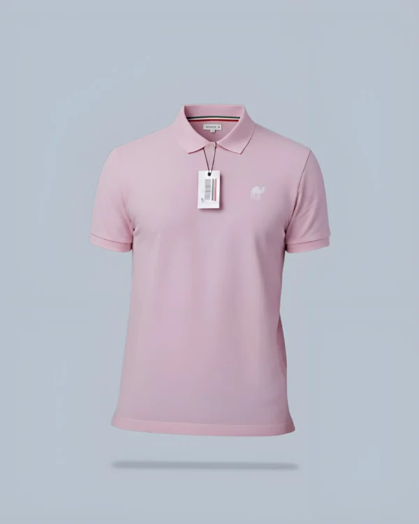 Pink Quizas-Dry fit Polo Shirt