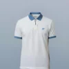 Baby Blue Collar Quizas-HoneyCombed  Polo Shirt